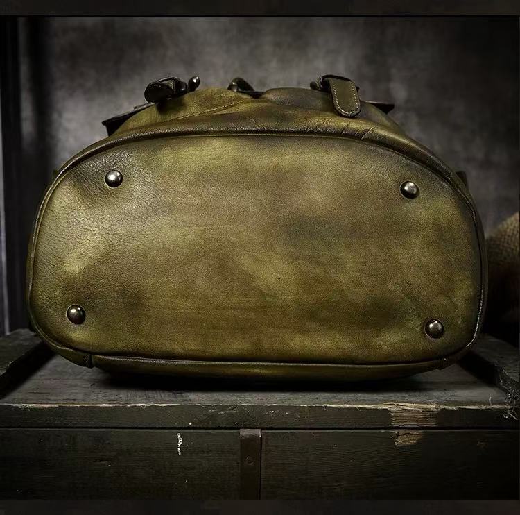Vintage Genuine Leather Backpack
