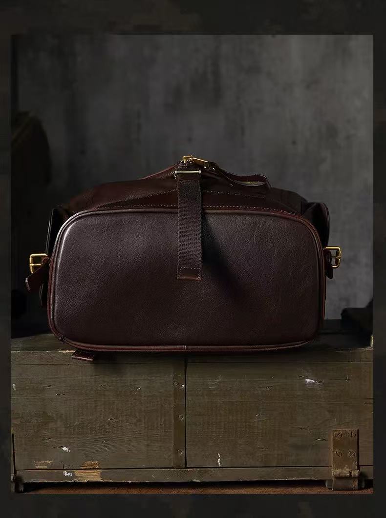 Vintage Leather Backpack
