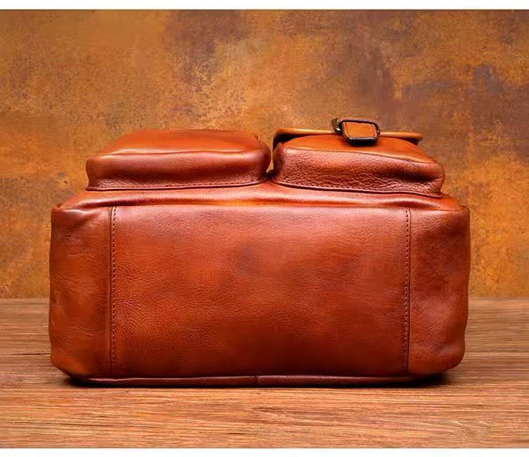 Retro Cowhide Shoulder Bag