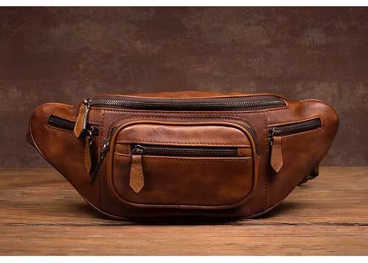 Vintage Leather Backpack