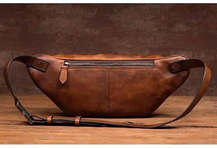 Vintage Leather Backpack