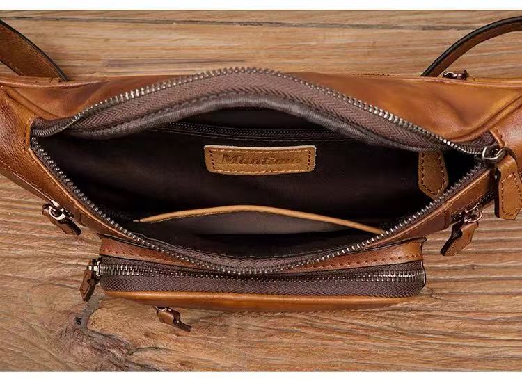 Vintage Leather Backpack