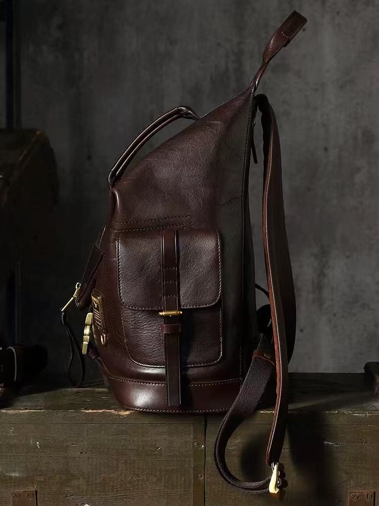 Vintage Leather Backpack