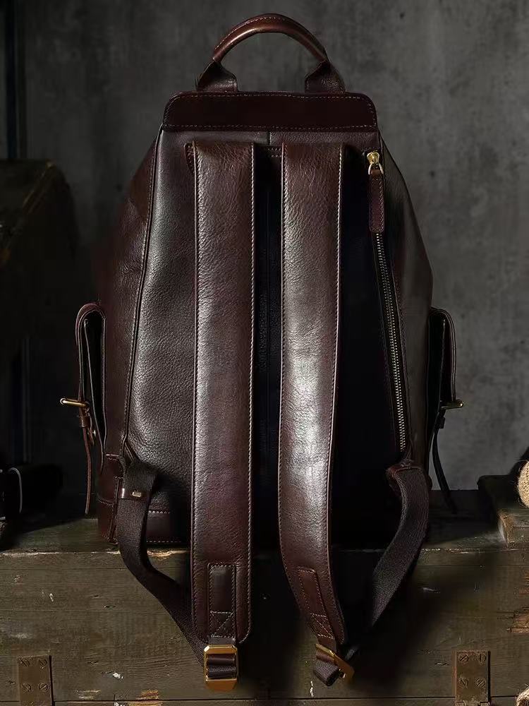 Vintage Leather Backpack