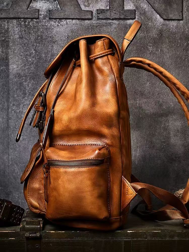 Vintage Cowhide Travel Bag